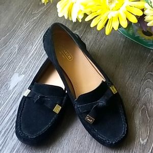 COACH BLACK LOAFERS